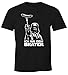 MoonWorks® Herren T-Shirt Ich Bin Dein Brater Fun-Shirt Grillen Barbecue BBQ Fleisch Parodie Nerd schwarz L