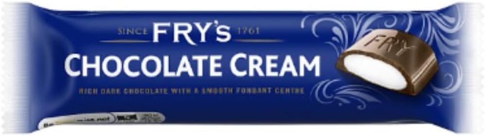 Fry's Chocolate Cream Chocolate Bar 49g x Case of 48 : Amazon.co.uk ...