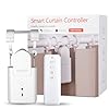 SMATAIN Automatic Curtain Opener Robot – Smart Curtains Home Device with Remote Control, Timer Switch, Voice Control, Manual Control 1 Pack – Remote Control Version