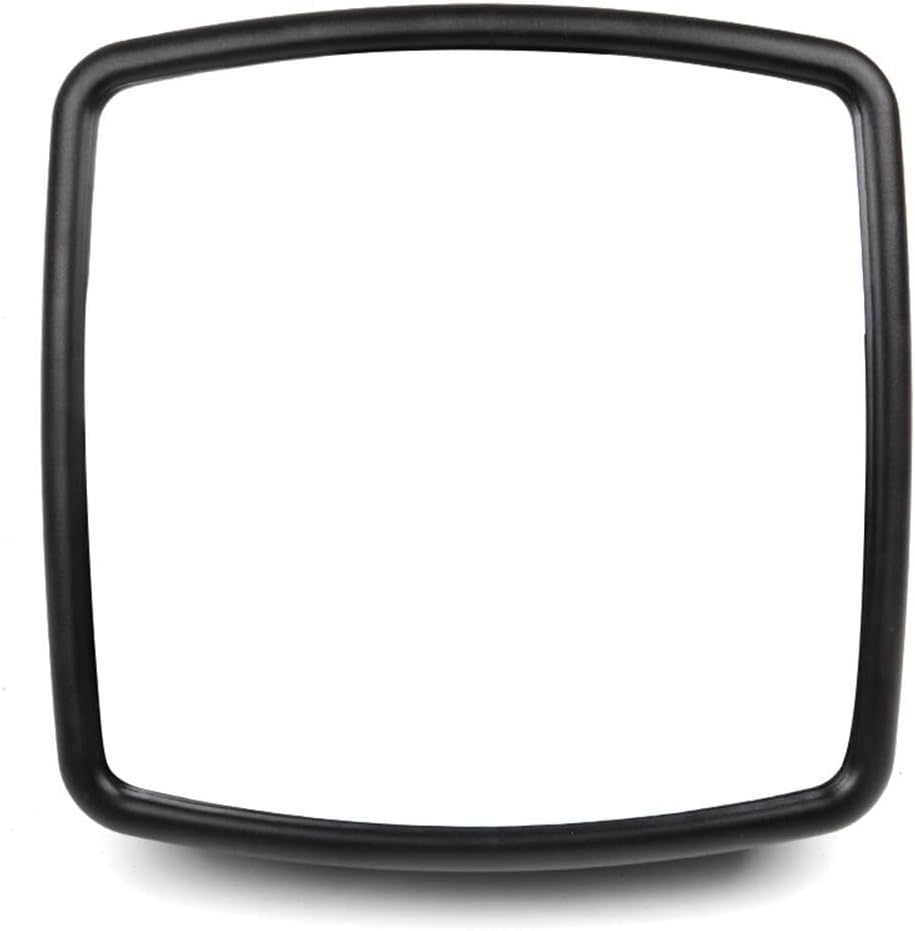SCITOO Truck Hood Mirror Tow Mirror Black Door Mounted fit For International Durastar 4300 4400 7400 7600 8500 8600 2002-On with A PC Lower Smaller