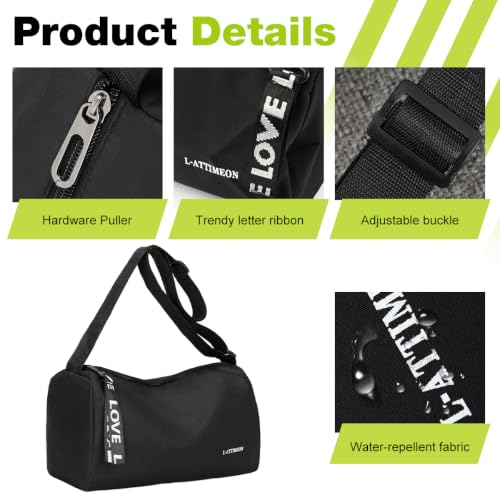 Image of GUSTAVE Collapsible Travel Duffel Bag Waterproof with Shoe Compartment | Lightweight Foldable Polyester, For Men And Women, Gym Weekend Trips Daily Use, Easy To Carry And Pack
