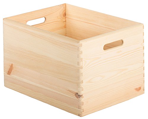 ASTIGARRAGA KIT LINE Caja de madera apilable 40x30x14