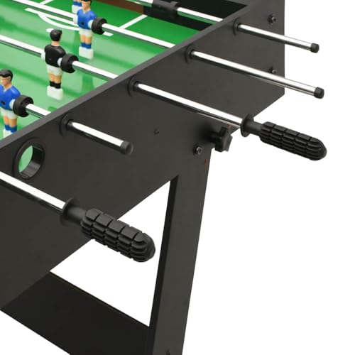 XGWKCNV Furniture Select Klappbarer Fußballtisch 121x61x80 cm schwarz – Bild 8