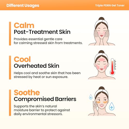 Image of AXIS-Y Triple PDRN Gel Toner for Face - Hydrating Korean Toner with Vegan PDRN, Astaxanthin, Collagen & Peptides - Soothing, Moisture Barrier Repair & Firming Skincare (9.13 fl. oz.)