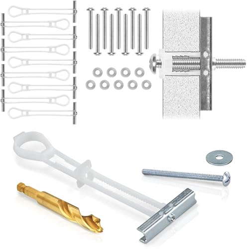 Ancres montage métal universel 10pc support 90lbs TV