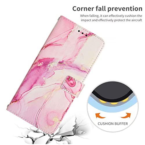 iPhone 16 lederen portemonnee hoesje met kaartvakken, magneetsluiting, schokbestendig en standfunctie - Afbeelding 4