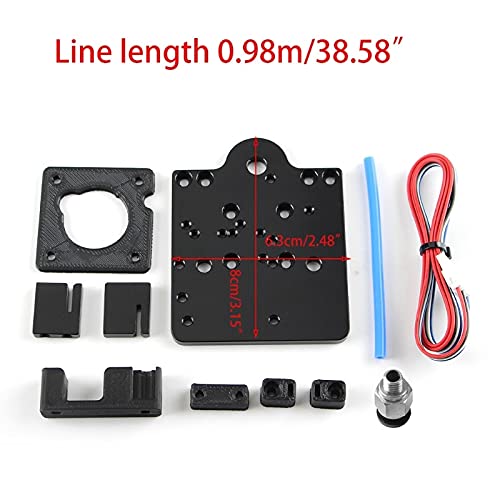 Lysee 3D Printer Parts & Accessories - MDD V1.2 Direct Drive Extruder Adapter Process Mounting Plate for Ender-3 CR-10 XXUC - (Color: 4NB502695)