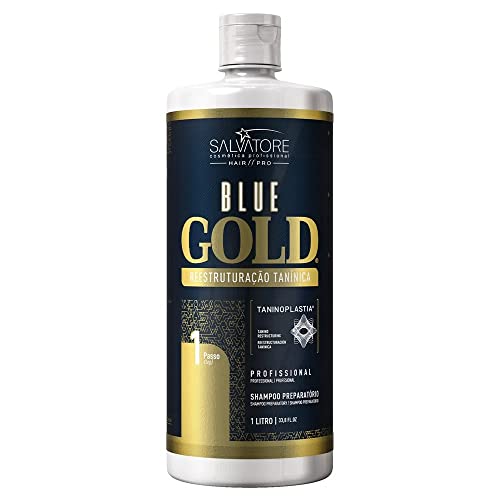 SALVATORE Blue Gold System Tanino Hair Restructuring Treatment Kit 2x1L