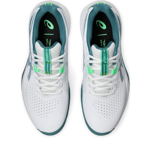 ASICS Men's Gel-Challenger 15 Padel Tennis Shoes, 14, White/Misty Pine - image 6