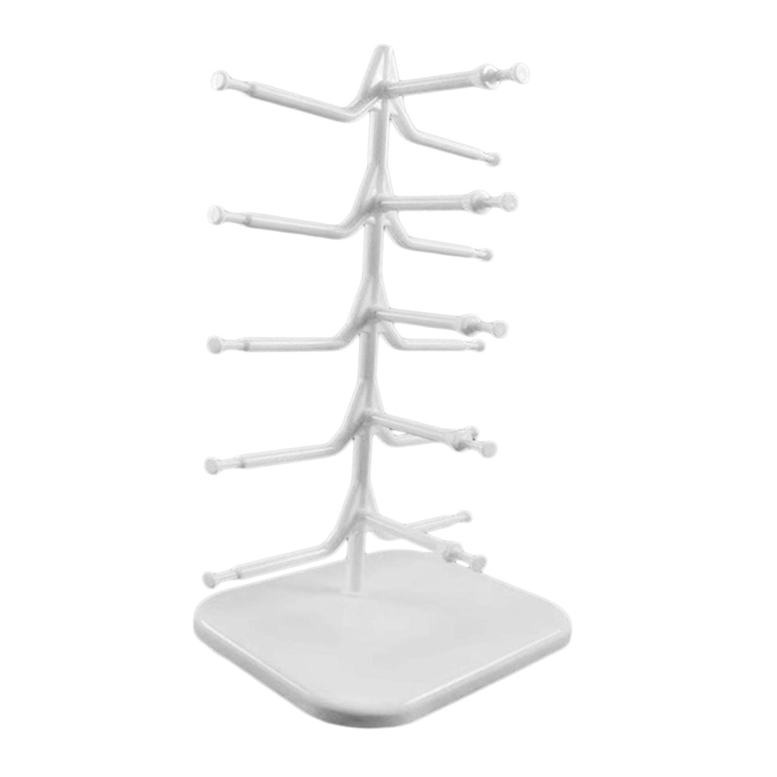 MERISHOPP 5 Pair Sunglasses Display Rack Eyeglass Glasses Stand Organizer White | Business & Industrial | Retail & Services | Racks & Fixtures | Display Cases-picture-11