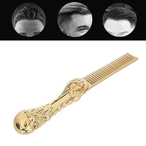 Peine plegable de aleación para cabello y barba miniatura 5
