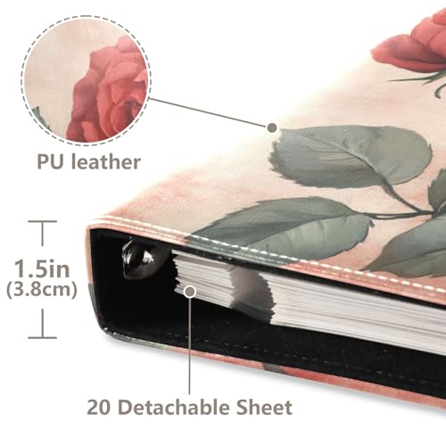 Álbum de fotos adhesivo DIY FLildon piel PU con 40 páginas 8x10 para memoria miniatura 4