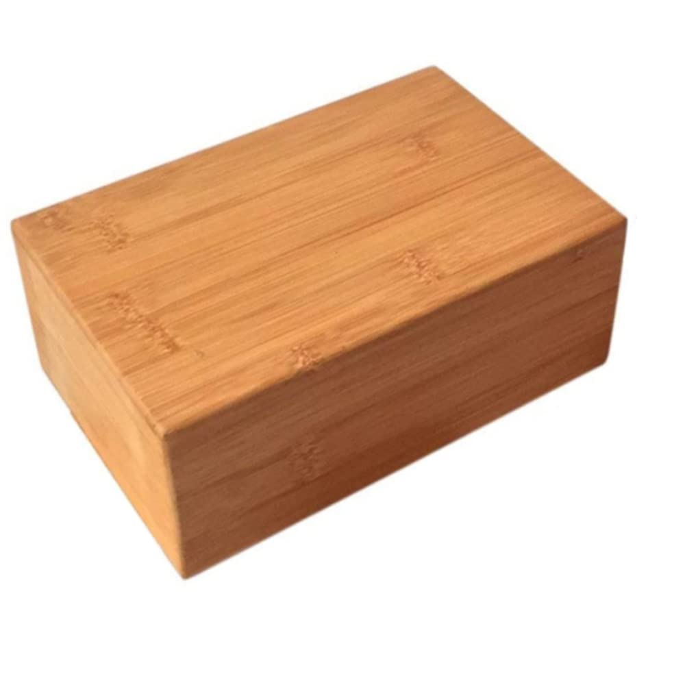 Bloques De Yoga De Bambú Ladrillos De Madera Maciza Yoga Block Rodillo De Espuma Liviano Entrenamiento De Ejercicios Gimnasia