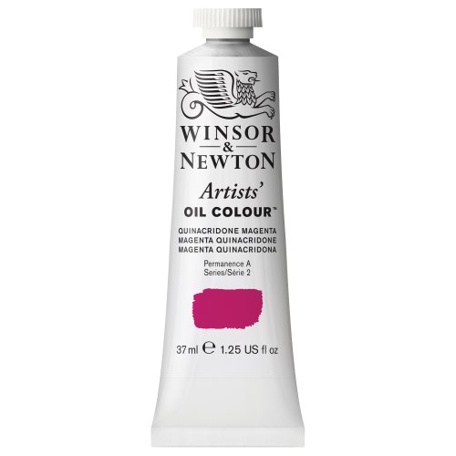 Winsor & Newton Artists' Oil Color, 37ml (1.25 oz) Tube, Quinacridone Magenta