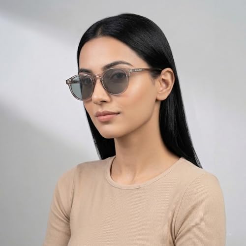 Image of ROYAL SON Polarized Stylish Sunglasses | UV Protection | Round | Classic | Men & Women | Small | SG-RS1111