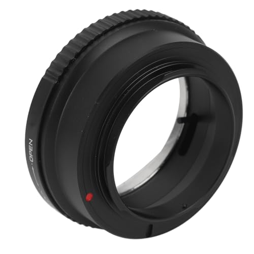 Adaptador FD a EOSM para enfoque manual sin holguras anillo de aluminio resistente para cámaras 2