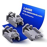 Lager Ersatz für Bosch 00418674 Set für Oberkorbablagen Geschirrspüler 3Stk Geschirrkorb Spülmaschine Oberer Korb Clips Klammer Befestigung Klappstachelreihe Oberkorb