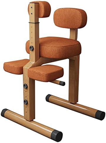 Kneeling Chair - Height Adjustable Stool for rt, Balance Seat for Writing and Learning (Grey)