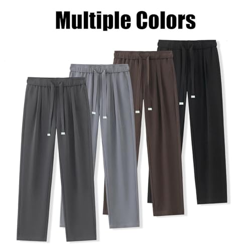 Coolmance/Orinbloom Lightweight Casual Pants, Airflexion - Pull On Ice Silk Stretch Casual Pants for Men4