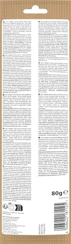 8in1 Delights Chewy Braids M/L - leckerer Kausnack für große Hunde, bissfeste Rinderhaut mit köstlichem Huhn, 80g Beutel (1 Stück)