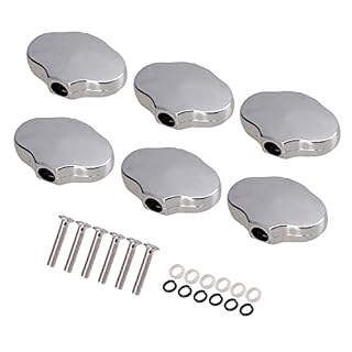 Mécaniques Guitare Mécaniques 6 Pièces en Alliage De Zinc Guitare Tuning Peg Boutons Accordeurs Têtes De Machine Boutons… - Les Beatles, Paul McCartney, John Lennon, RIngo Starr, George Harrison Mécaniques Guitare Mécaniques 6 Pièces en Alliage De Zinc Guitare Tuning Peg Boutons Accordeurs Têtes De Machine Boutons… – Image 2