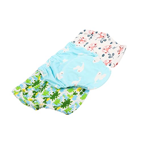 FUNNETOYU 3 piezas de Natación Reutilizables para Bebés Pantalones Transpirables y Absorbentes para Entrenamiento Ropa Interior para Piscina y Entrenamiento Infantil