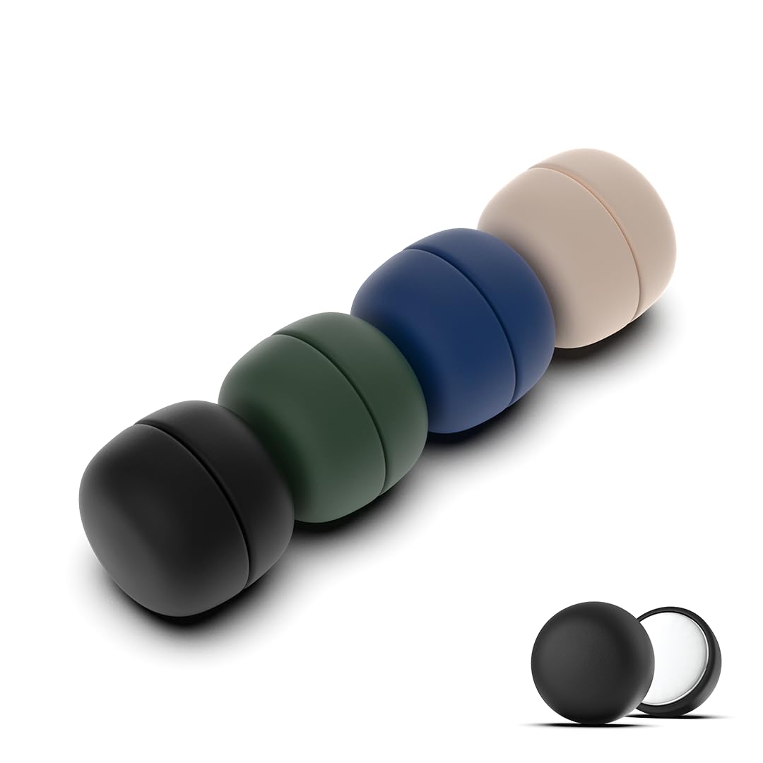 NODE Magnetic Hijab Pins - Multi-Use Pinless Magnetic Hijab Pins for Safe Scarf for Women & Girls | Colorful Round Shape Strong Magnetic hijab Pin, Button Brooch, Collar Pin | Set of 4 (Matte) (B0CTQWRR8V) Amazon Price History, Amazon Price Tracker