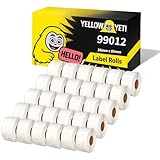🙊 EST-CE UN PRODUIT COMPATIBLE AVEC MON IMPRIMANTE ? Yellow Yeti 99012 S0722400 étiquettes sont compatibles avec les modèles d'imprimante suivants: Dymo LabelWriter 450, 450 Turbo, 450 Twin Turbo, 450 Duo, 400, 400 Turbo, 400 Twin Turbo, 400 Duo, 4XL, 300, 310, 315, 320, 330, 330 Turbo, EL40, EL60, SE300, SE450, Seiko SLP 100, 120, 200, 220, 240, 410, 420, 430, 440, 450, Pro, Plus, CoStar LabelWriter XL, XL+, BC, BC+, Turbo, SE200, SE250, ACII 200, ASCII 250