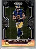 2021 Panini Prizm #67 Matthew Stafford Los Angeles Rams NFL Football Trading Card