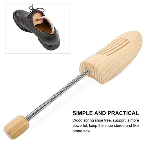 Árvore de sapatos, modelador de sapatos ajustável de madeira S, sapatos de couro universal para home