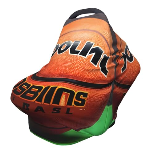 XZDHYZ Basketball Background Versatile full-print Stroller Chair Cover/Nursing Cover, specially designed for your baby, Black