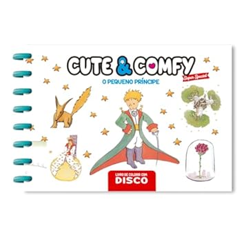 Capa do livro Cute & Comfy Super Special Edição 10 - Pequeno Príncipe - Encadernação em Disco