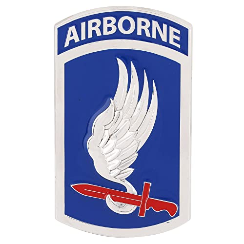 Emblema aerotransportado 173 de coche en color azul y plateado talla única