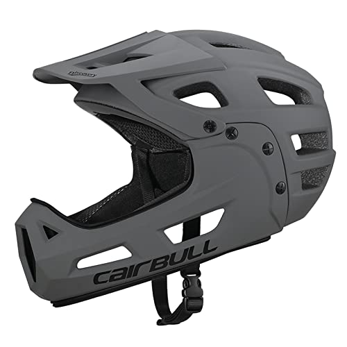 Lixada Mountainbike-Helm Fullface für Erwachsene mit abnehmbarem...