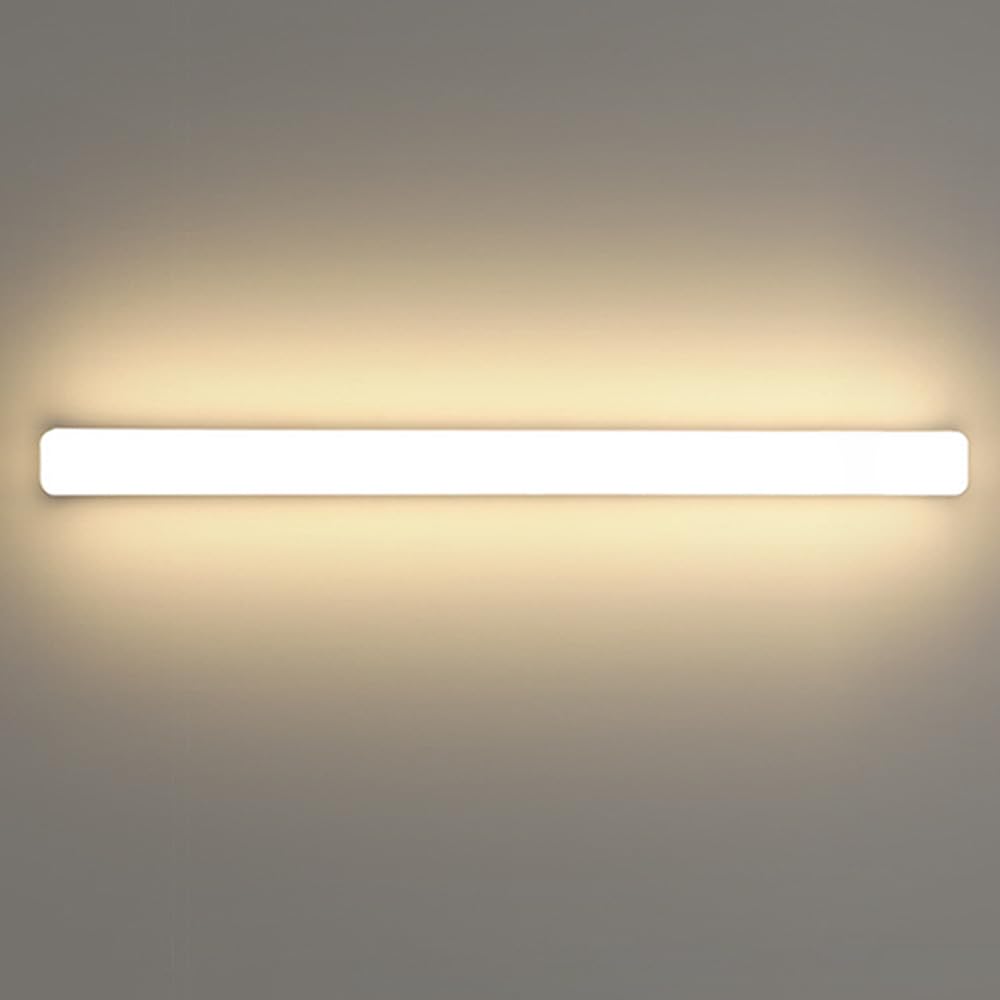 HCZKIUJY Modern LED Acrylic Wall Light - Simple Decorative Sconce for Bedroom, Corridor, and Ceiling (Warm Light-90CM)