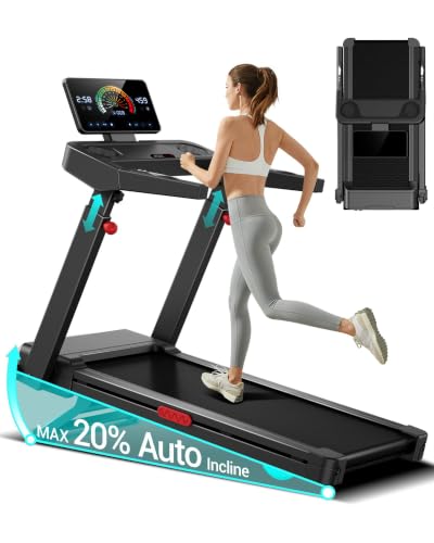 Image of LONTEK Treadmill with Auto 20% Incline, Treadmills for Home