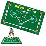 Feldhockey Trainingsmatte für Zuhause, Hockey Technik Training Zubehör