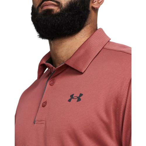 Image of Under Armour Men's Polyester Solid Tech Polo | T-Shirt | 1290140-001