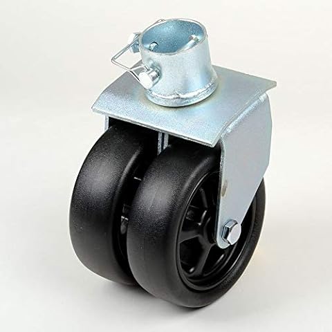 Voyager Tools - Heavy Duty 6 In Dual Wheel for Trailer Jack 2000LB Capacity Cover