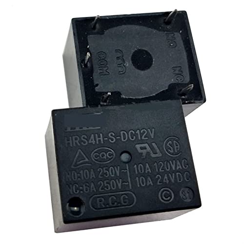 Relés HRS4H-S-DC12V fabricados con contactos de alta resistencia para alta tensión de 120VAC