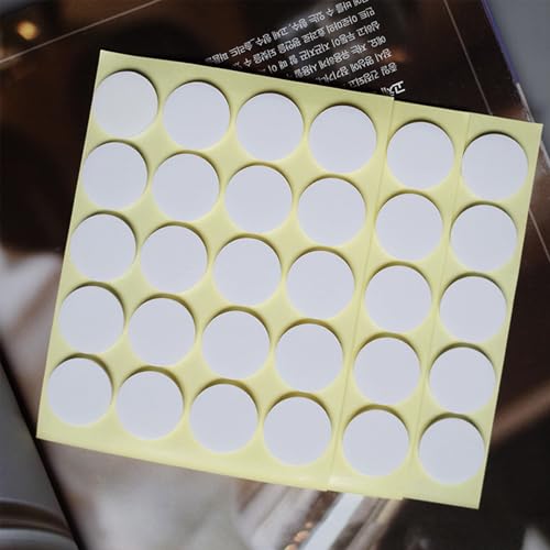 Paquete de 20 hojas adhesivas para base de vela miniatura 3