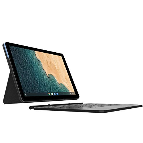 Lenovo IdeaPad Duet Chromebook 10.1 Inch FHD 2-in-1 Laptop - (MediaTek P60T, 4 GB RAM, 64 GB eMCP, Chrome OS)