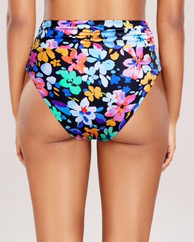 Holipick High Waisted Bikini Bottoms Tummy Control Swimsuit Bottom High Cut Bathing Suit Swim Bottom2