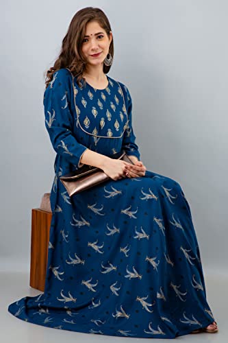 Image of Women's Rayon Flared Kurta