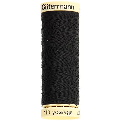 Gutermann Sew-All Polyester Thread, Black, 100m Cover