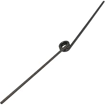 10pcs 1mm x 5mm x 35mm 3 Coils Mechanical Small Steel Torsion Spring with 180 Deflection for Repair Tools Woodworking DIY Project