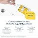 Researched Nutritionals Transfer Factor Multi-Immune - Complete Immune Support with Zinc, Beta Glucan, Mushrooms Supplement & Colostrum Capsules - Backed by Peer Reviewed Clinical Research (90 Count)