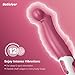Vibrador Punto G Satisfyer Vibes 'Petting Hippo', estimulador de clítoris con 12 modos de vibración, juguete sexual para mujeres, resistente al agua (IPX7) recargable