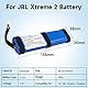 7.4V 5200mAh Lithium Ersatzakku für JBL Xtreme 2, JBL Xtreme 3, GSP-2S2P-XT3A, SUN-INTE-103 2INR19/66-2 Drahtloser Bluetooth-Lautsprecher