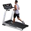 WELLFIT Home Treadmill, 2 Level Incline Heavyduty Treadmill with Pulse Sensor, 4.0 HP, 10 MPH, 450 lbs Capacity, 20” x 45” Running Area Treadmills with Bluetooth Player & LED Display